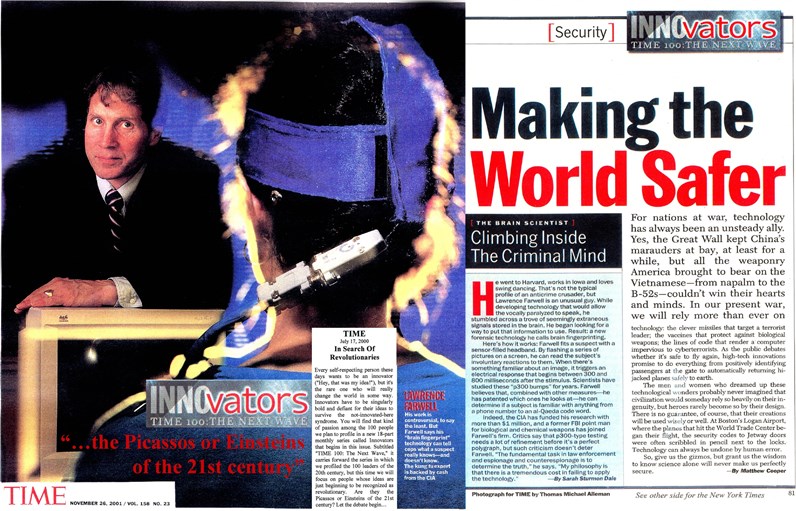 TIME Magazine article